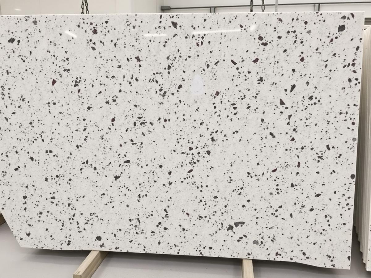 Kashmir White granite slab