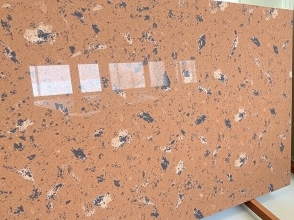 Tan Brown granite slab