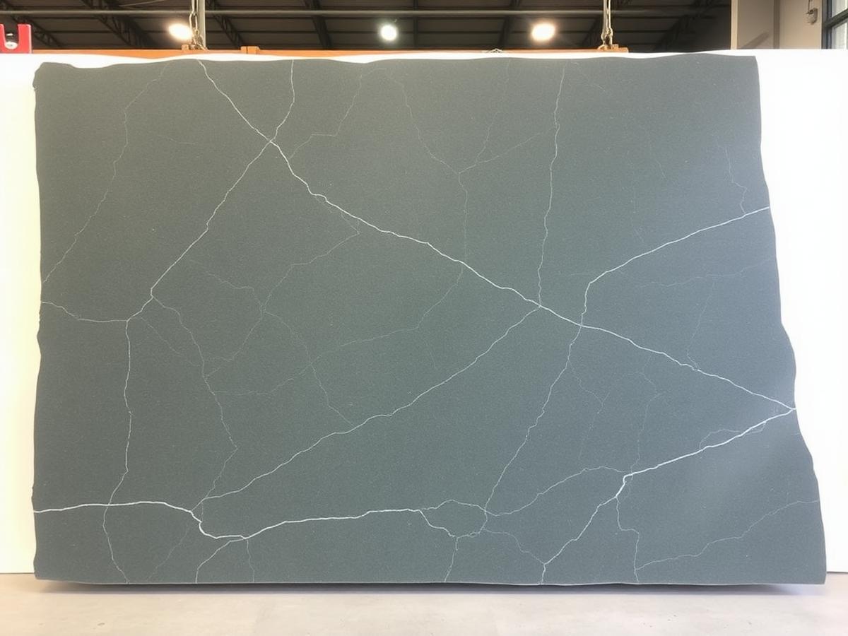 Pietra Grigia soapstone slab